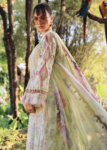 Mprint-1B-3 Piece Lawn Suit