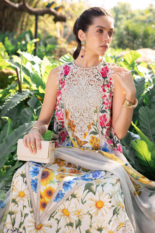 Mprint-10A-3 Piece Lawn Suit