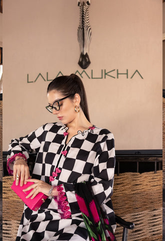 Mprint-2A-3 Piece Lawn Suit